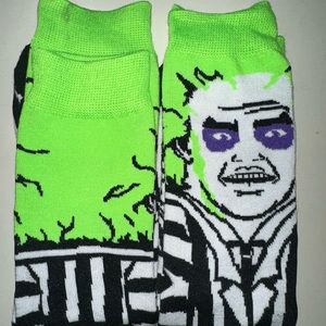 Beetlejuice Socks (New W/O Tag)